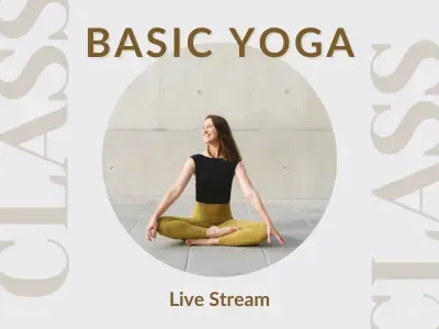 Basic Yoga – LIVE STREAM 