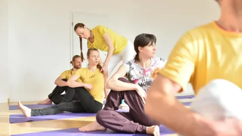 Rückenyoga