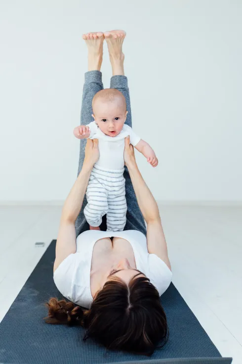 Pilates mit Baby 